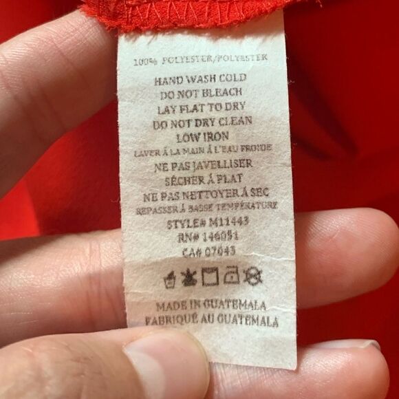 3 for $30! Faith & joy red tank top - Picture 4 of 8